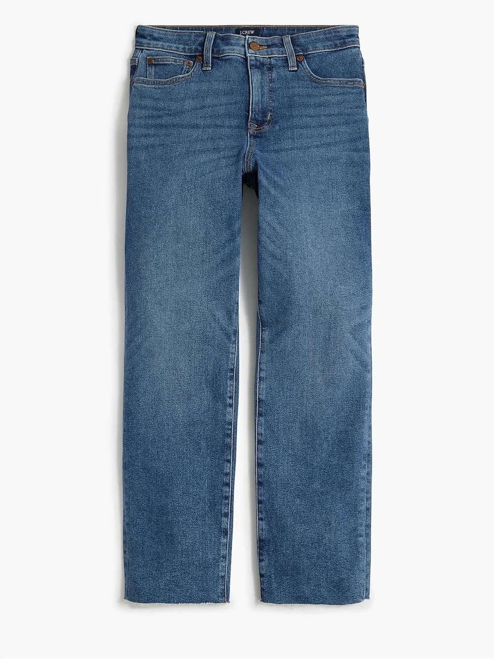 Curvy essential straight jean in all-day stretch